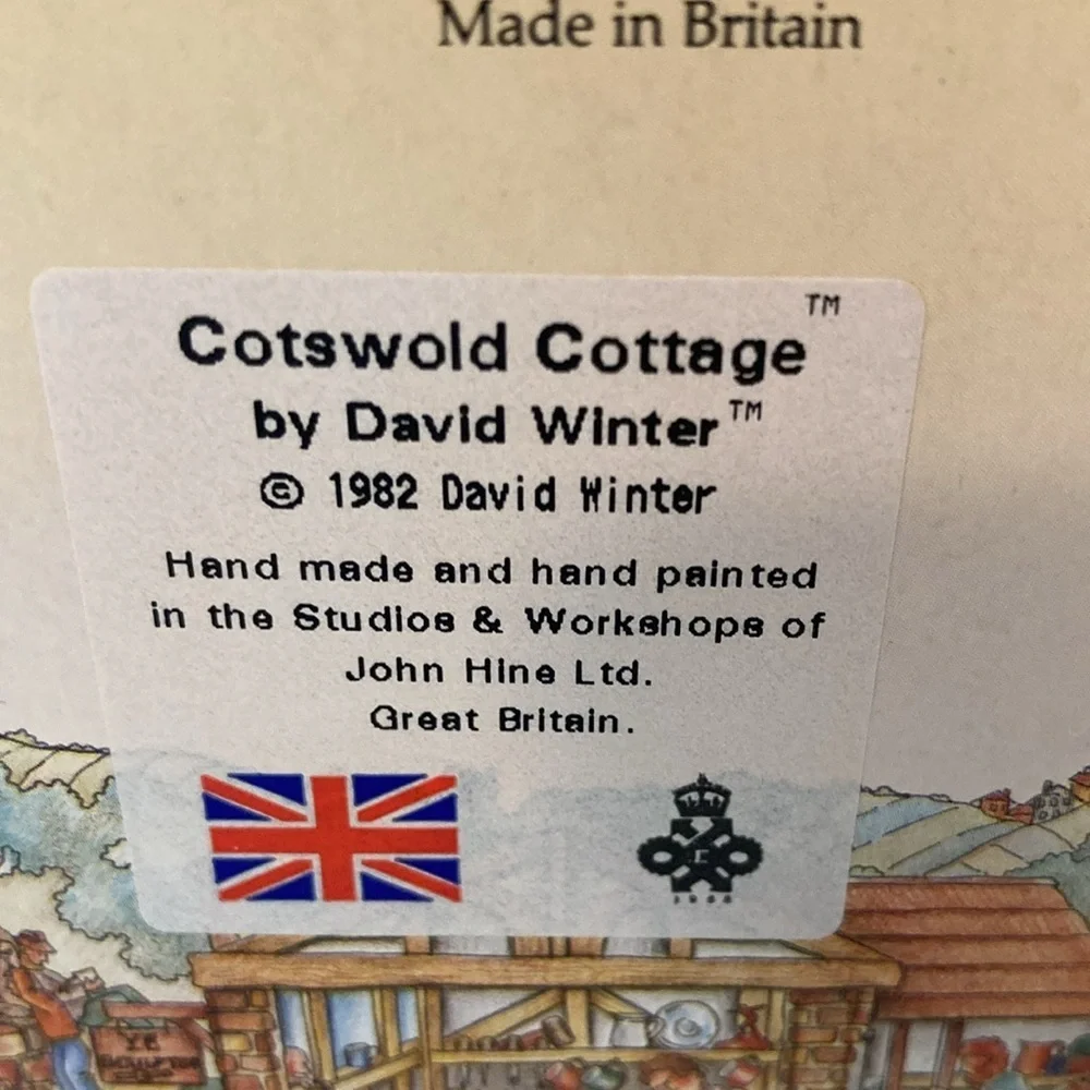 David Winter 1982 Cotswold Mini Cottage